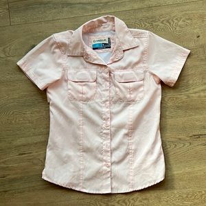 Magellan Little girls button down fishing shirt